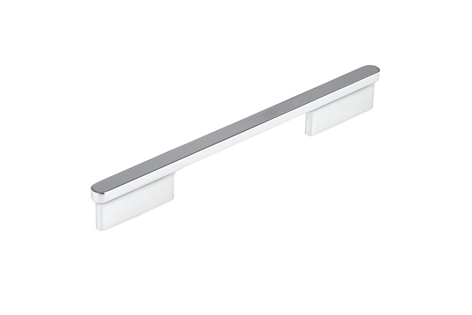 Richelieu 8636160140: 160mm cc Inspiration Flat Bar Cabinet Pull - Chrome
