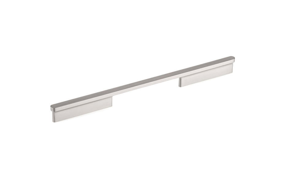 Richelieu 8636320195: 320mm cc Inspiration Flat Bar Cabinet Pull - Brushed Nickel