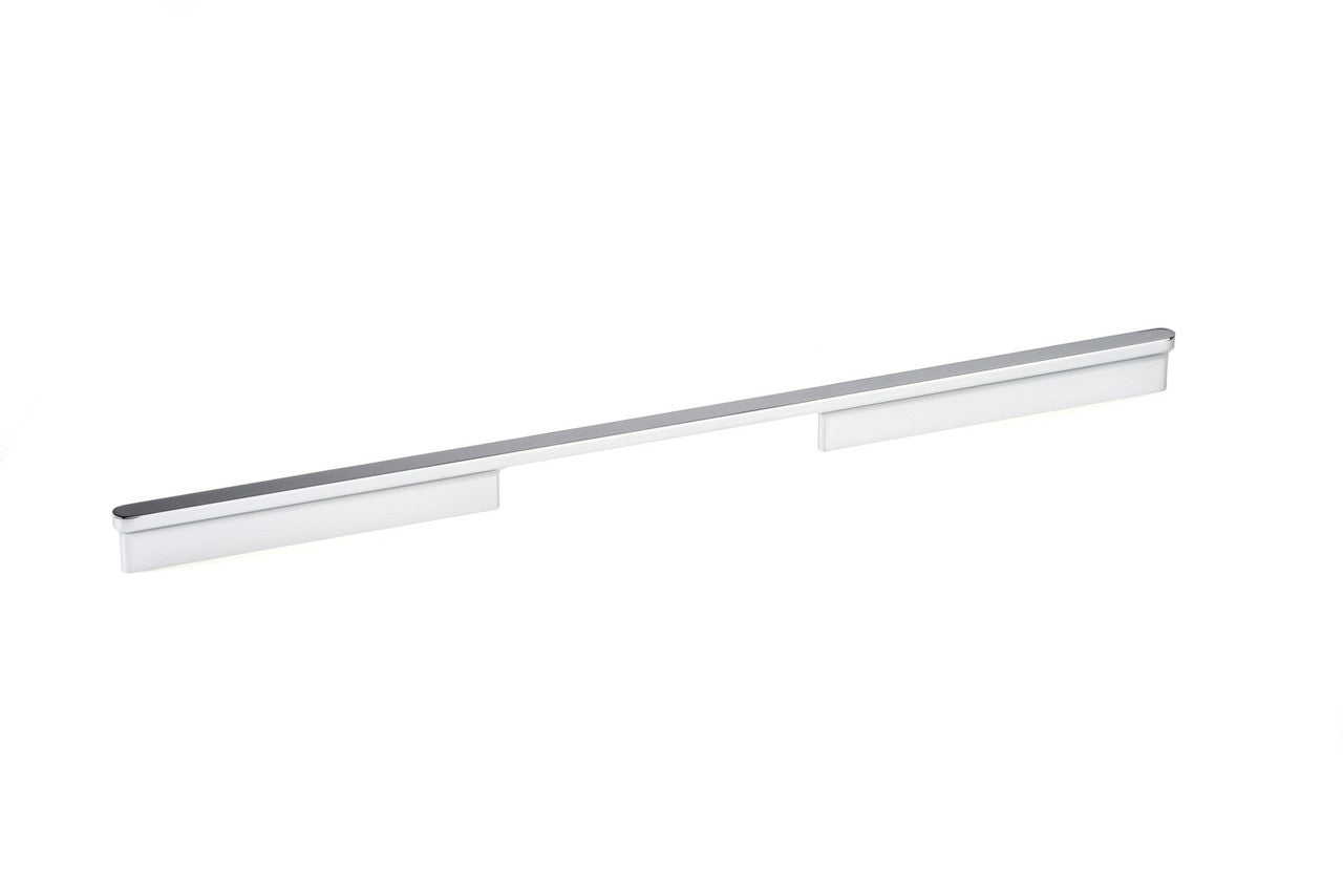 Richelieu 8636448140: 448mm cc Inspiration Flat Bar Cabinet Pull - Chrome