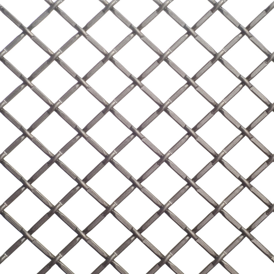 Richelieu 881214142 36 x 48" Diamond Metal Wire Mesh -  Pewter