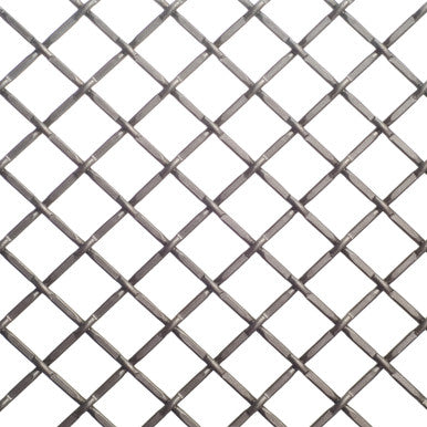 Richelieu 881214142 36 x 48" Diamond Metal Wire Mesh -  Pewter