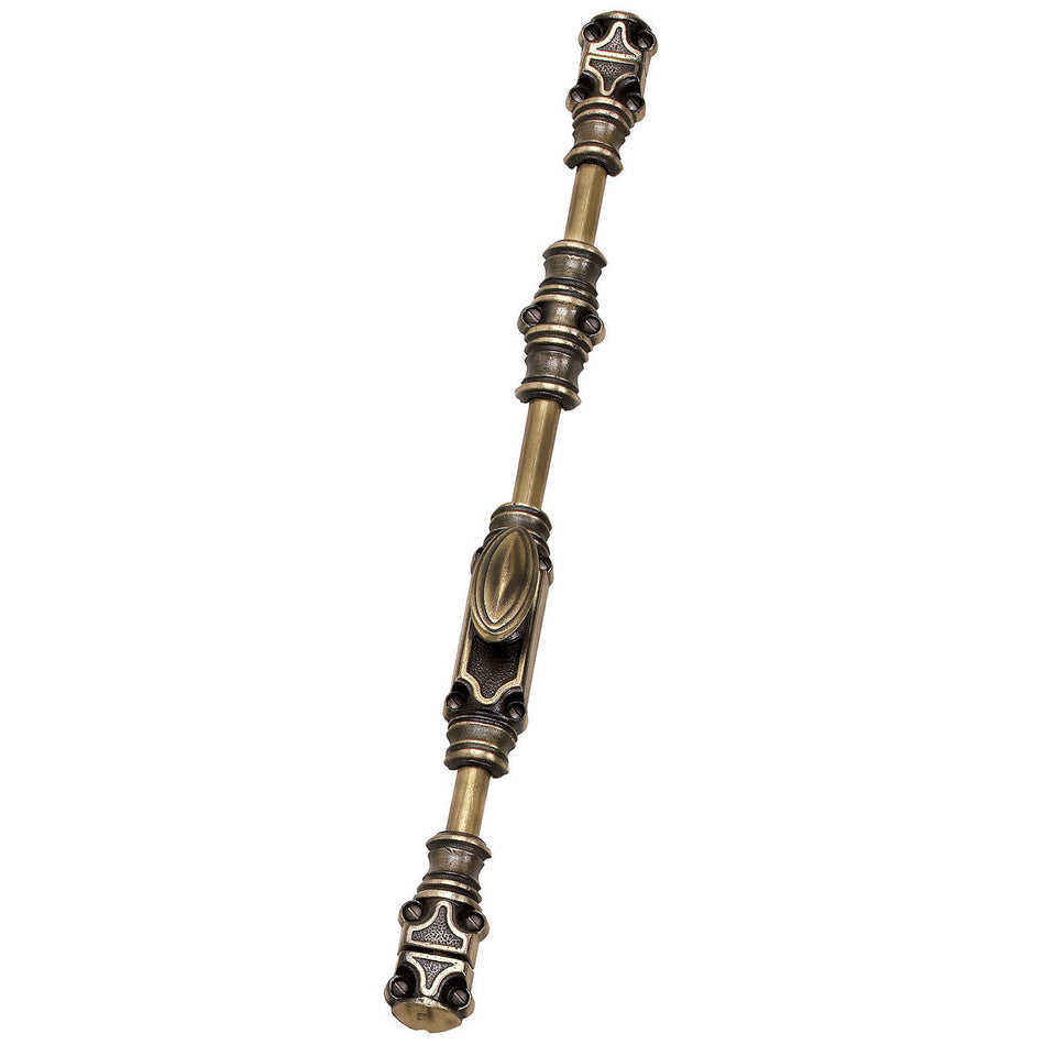 Richelieu 88843AE: Traditional Cremone Bolt - Antique English
