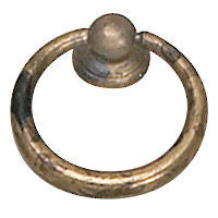 Richelieu 920240163: 1-1/2" Povera Ring Cabinet Pull - Oxidized Brass