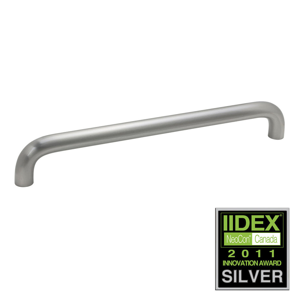 Richelieu 938305195AB: 12" cc Antimicrobial Wire Cabinet Pull - Brushed Nickel
