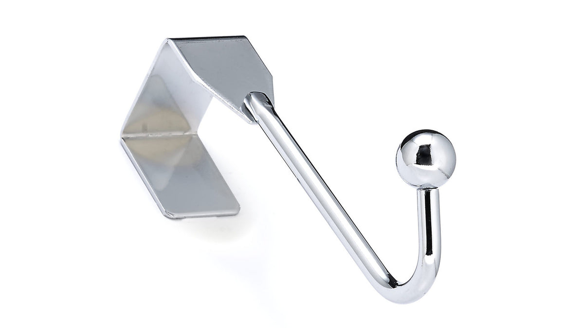 Richelieu 99844BAG: Utility Over-the-Door Hook w/Ball End - Chrome