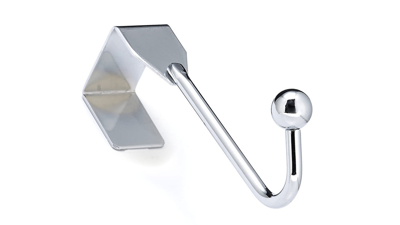 Richelieu 99844BAG: Utility Over-the-Door Hook w/Ball End - Chrome