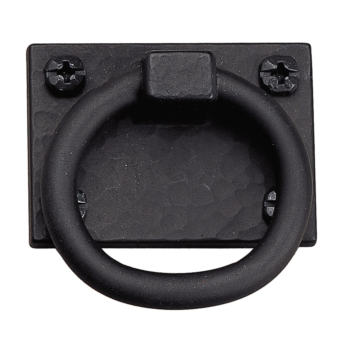 Richelieu BP0921716900: Ring Cabinet Pull - Wrought Iron, Black