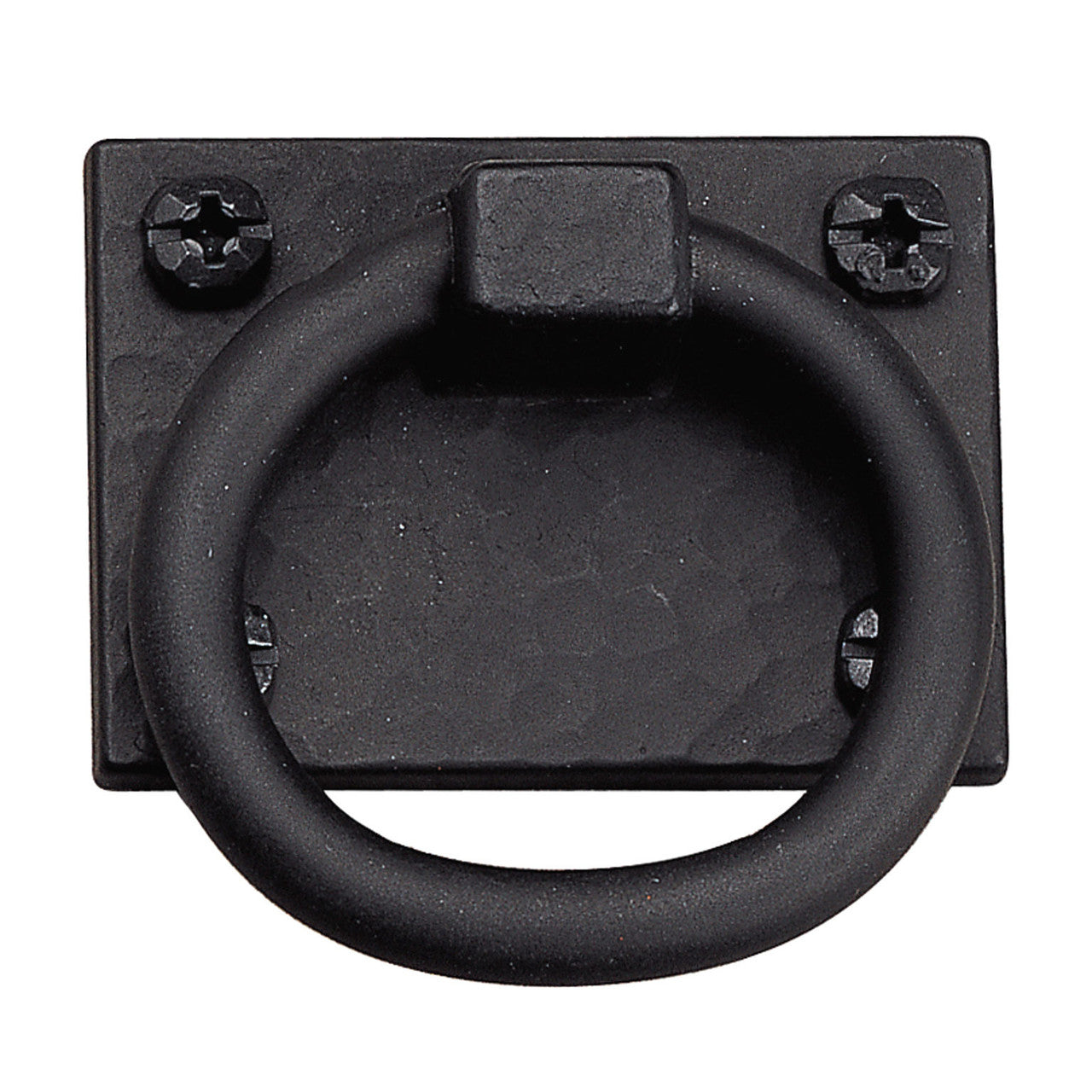 Richelieu BP0921716900: Ring Cabinet Pull - Wrought Iron, Black
