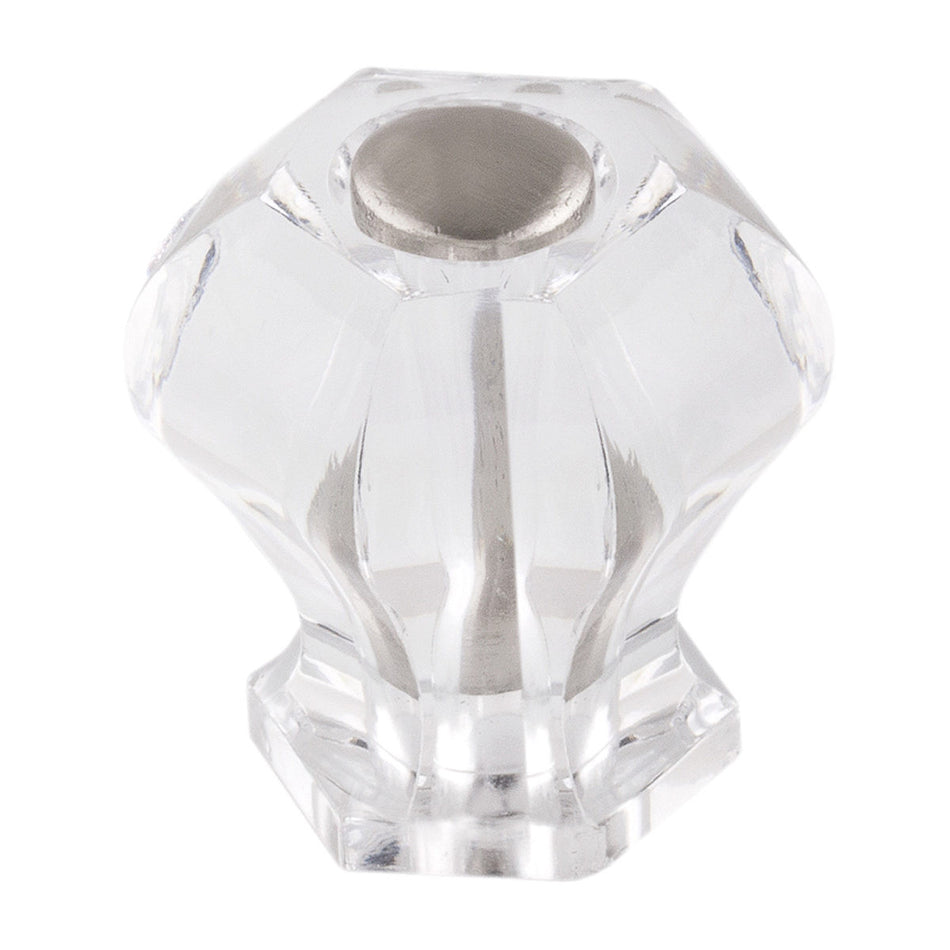Richelieu BP1008111: 1-1/4" Contemporary Cabinet Knob - Clear Acrylic