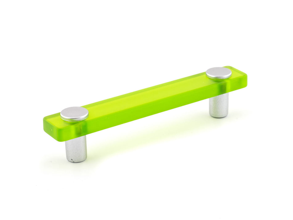Richelieu BP1225076119: 96mm cc Eclectic Cabinet Pull - Frosted Green