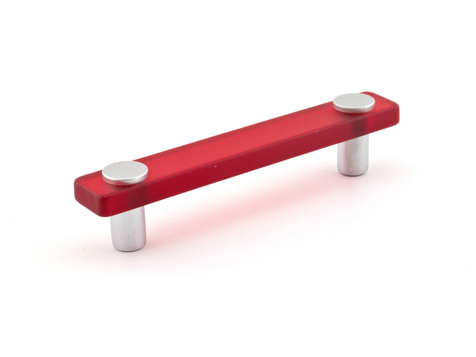 Richelieu BP122507680: 96mm cc Eclectic Cabinet Pull - Red