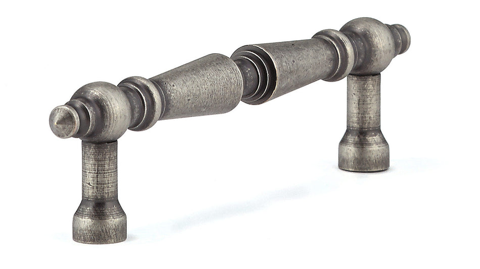 Richelieu BP1454142: 3-1/2" cc Brome Cabinet Pull - Pewter
