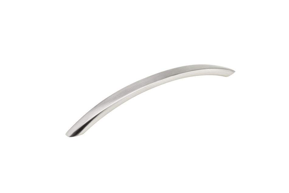 Richelieu BP163160195: 160mm cc Urban Bow Cabinet Pull - Brushed Nickel