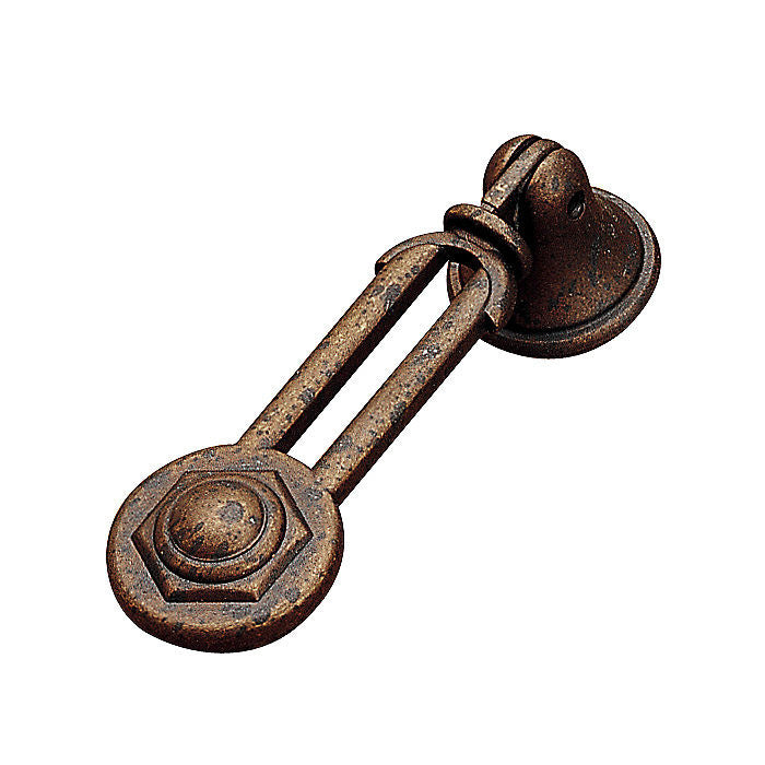 Richelieu BP17970138: Art Deco Pendant Cabinet Pull - Spotted Bronze