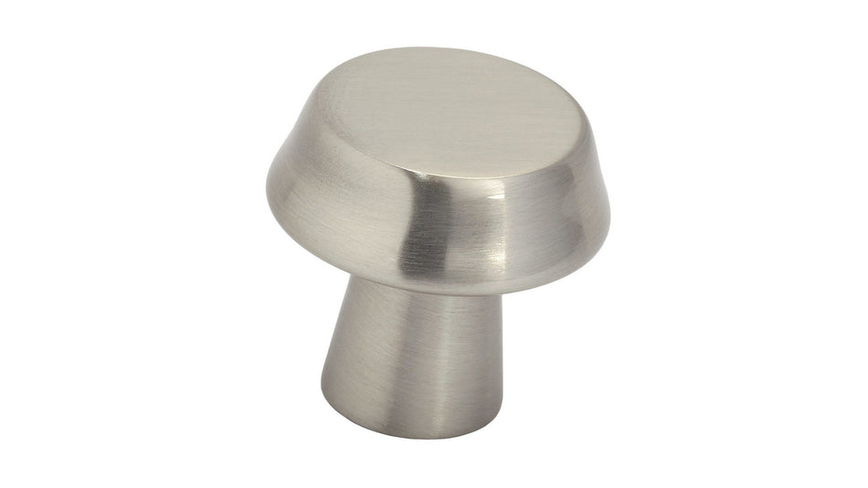 Richelieu BP1894027195: 1-1/16" Contemporary Round Cabinet Knob - Brushed Nickel