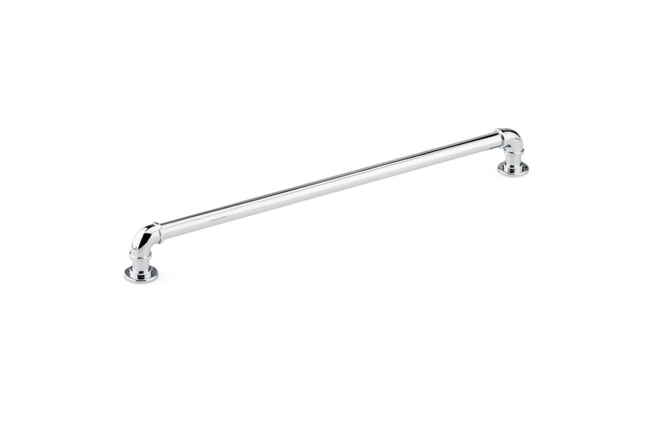 Richelieu BP2209320140: 320mm cc Steampunk Cabinet Pull - Chrome