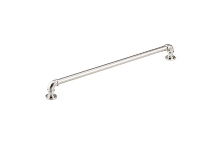 Richelieu BP2209320195: 320mm cc Steampunk Cabinet Pull - Brushed Nickel