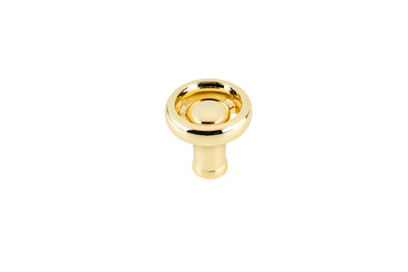 Richelieu BP220936130: 1-13/32" Steampunk Round Cabinet Knob - Brass
