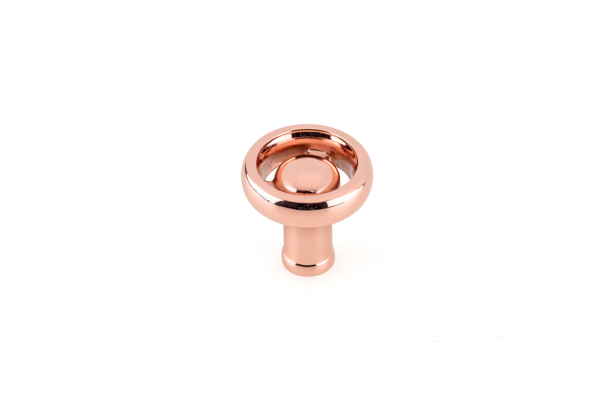 Richelieu BP220936191: 1-13/32" Steampunk Round Cabinet Knob - Polished Copper