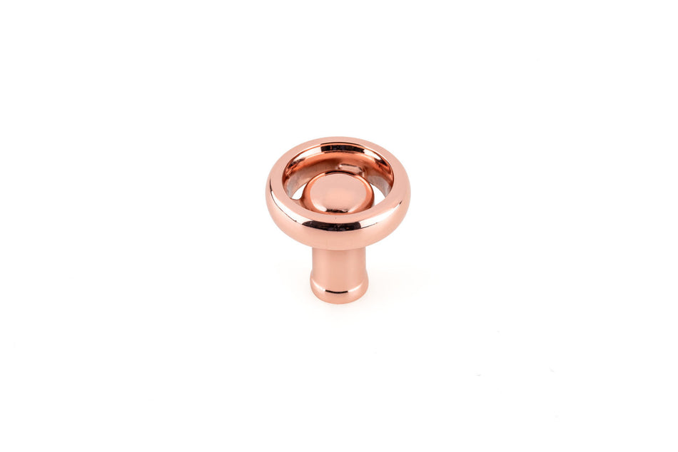 Richelieu BP220936191: 1-13/32" Steampunk Round Cabinet Knob - Polished Copper