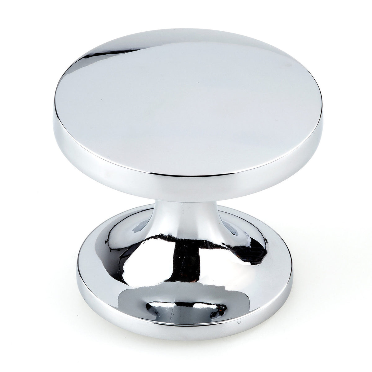Richelieu BP226544140: 1-3/4" Dalhousie Wardrobe Knob w/Backplate - Polished Chrome