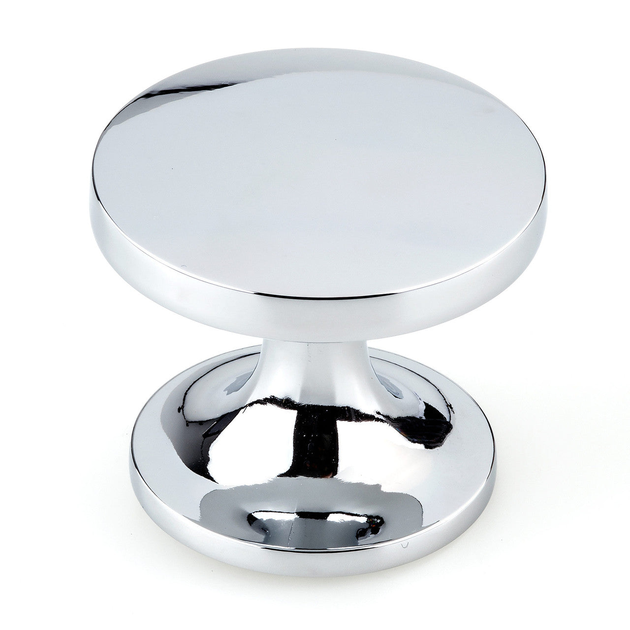 Richelieu BP226544140: 1-3/4" Dalhousie Wardrobe Knob w/Backplate - Polished Chrome