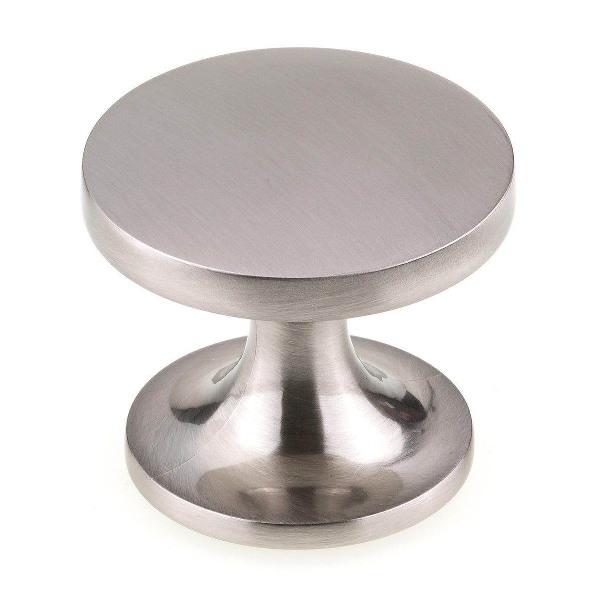 Richelieu BP226544195: 1-3/4" Dalhousie Wardrobe Knob w/Backplate - Brushed Nickel