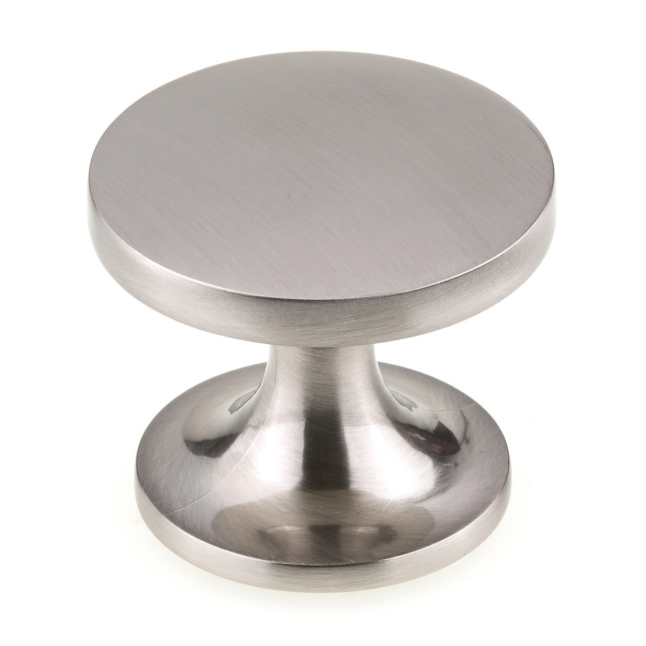 Richelieu BP226544195: 1-3/4" Dalhousie Wardrobe Knob w/Backplate - Brushed Nickel