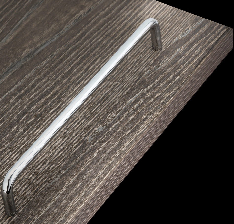 Richelieu BP2288256140: 256mm cc Castleton Wire Cabinet Pull - Polished Chrome