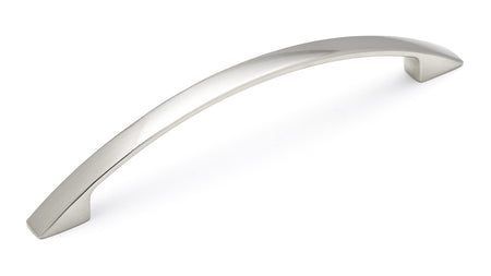 Richelieu BP23103128195: 128mm cc Cambria Cabinet Pull - Brushed Nickel