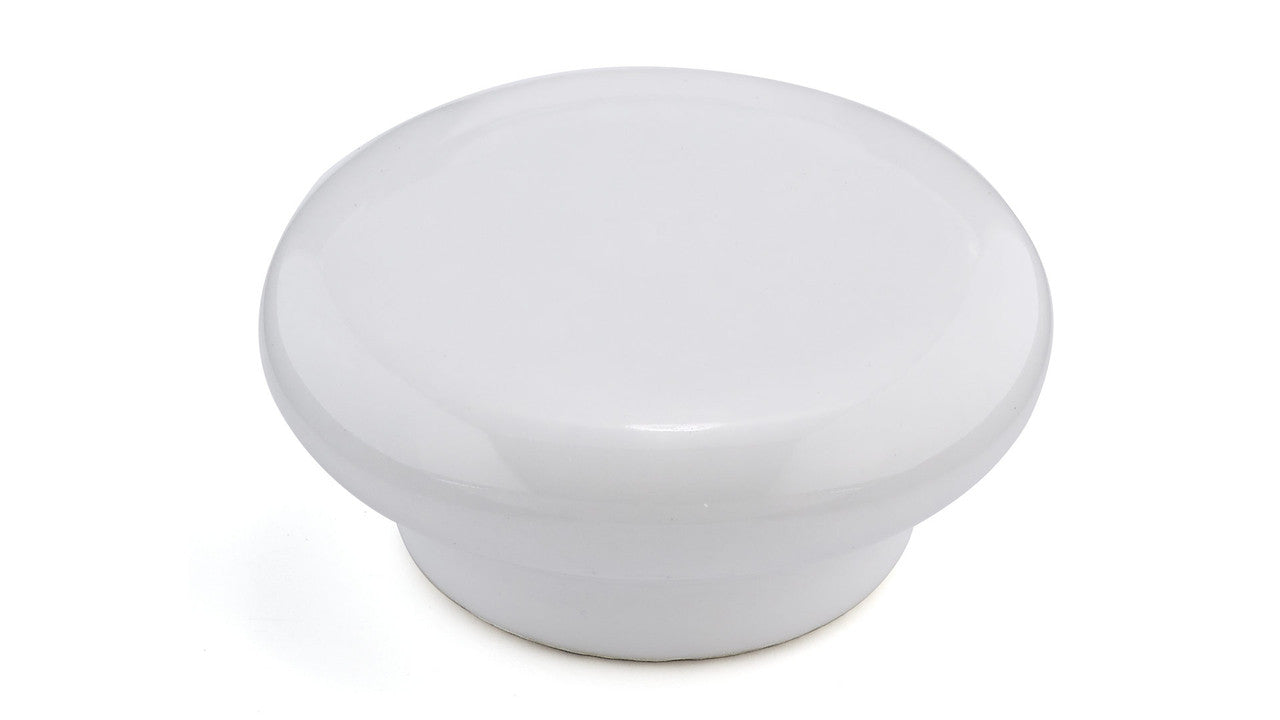 Richelieu BP2315030: 2" Cherbourg Ceramic Cabinet Knob - White
