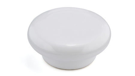 Richelieu BP2315030: 2" Cherbourg Ceramic Cabinet Knob - White
