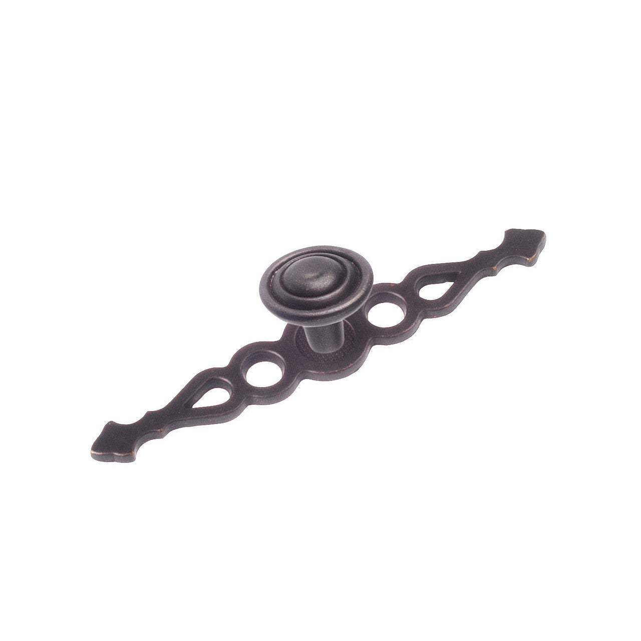 Richelieu BP23601906: 99mm Provence Cabinet Knob/Backplate - Anthracite