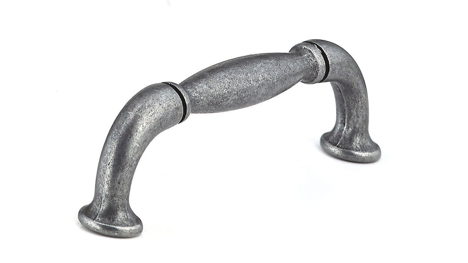 Richelieu BP2373796907: 96mm cc Hudson Cabinet Pull - Wrought Iron