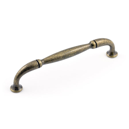 Richelieu BP2373796BB: 96mm cc Hudson Cabinet Pull - Burnished Brass