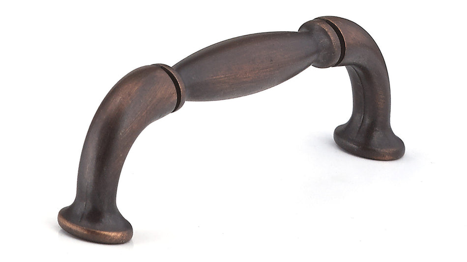 Richelieu BP2373796BORB: 96mm cc Hudson Cabinet Pull - Brushed Oil Rubbed Bronze
