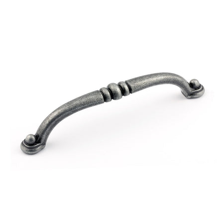 Richelieu BP23738128907: 128mm cc Beloeil Cabinet Pull - Wrought Iron