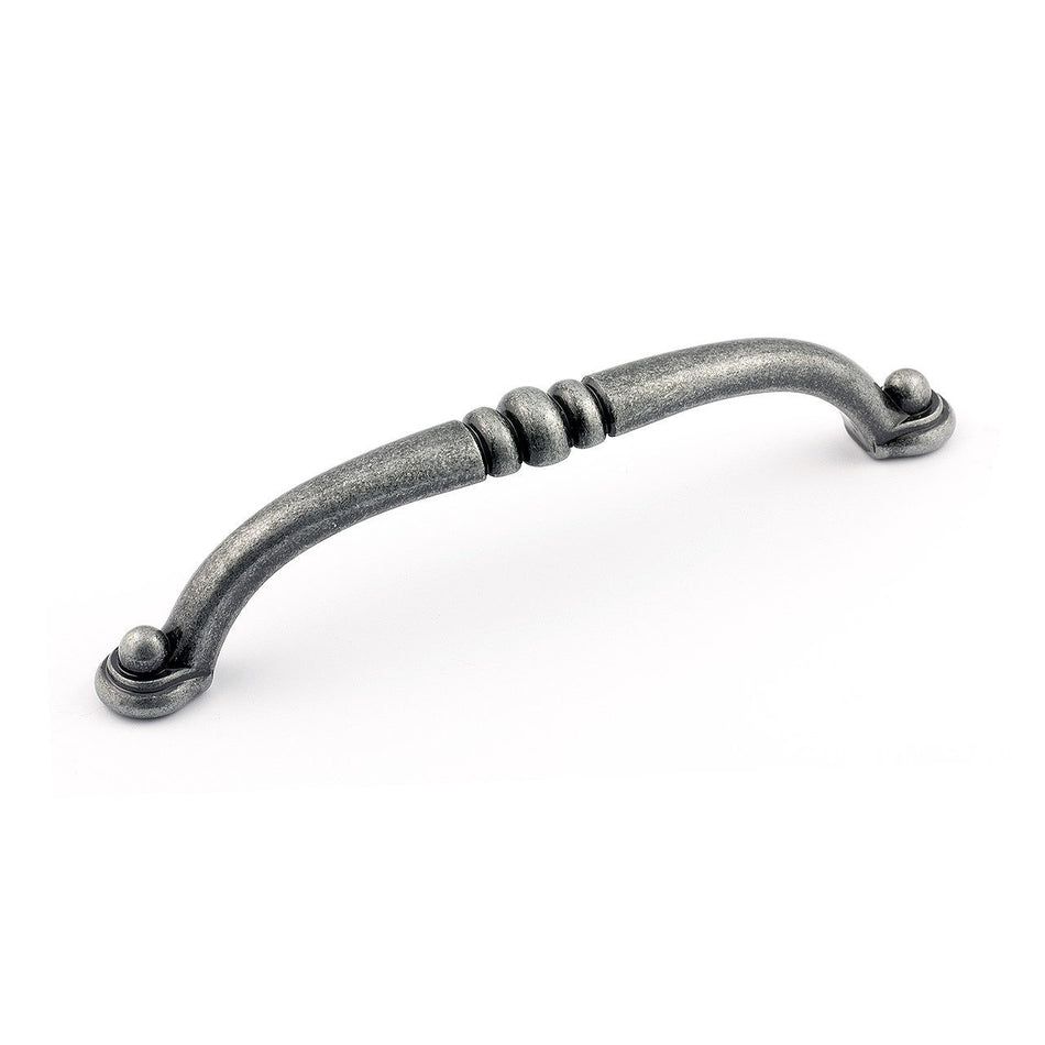 Richelieu BP23738128907: 128mm cc Beloeil Cabinet Pull - Wrought Iron