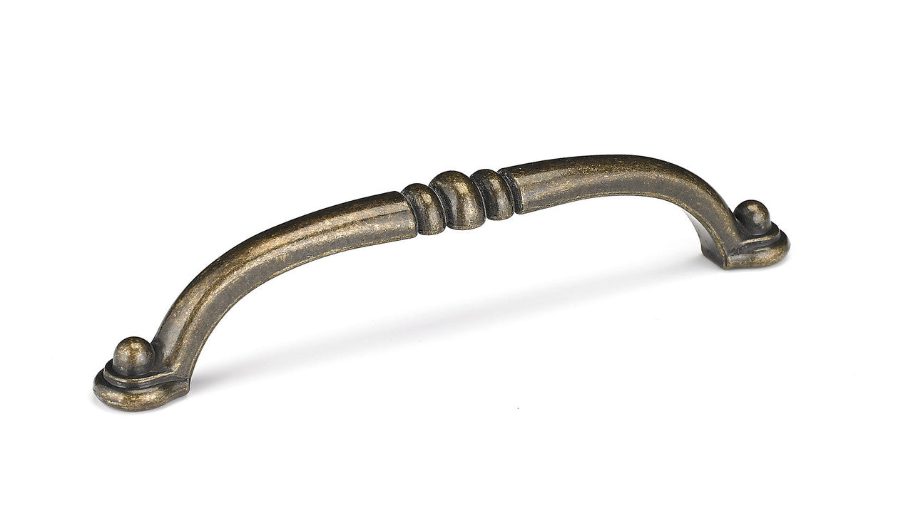 Richelieu BP23738128BB: 128mm cc Beloeil Cabinet Pull - Polished Brass