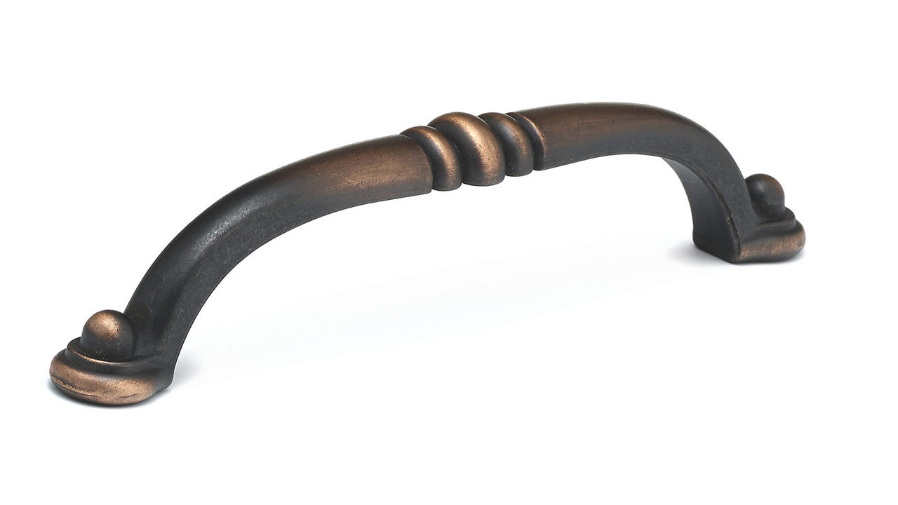 Richelieu BP23738128BORB: 128mm cc Beloeil Cabinet Pull - Brushed Oil Rubbed Bronze