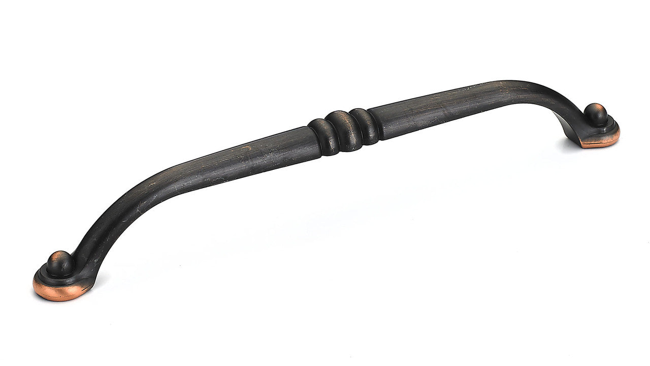 Richelieu BP23738192BORB: 192mm cc Beloeil Cabinet Pull - Brushed Oil Rubbed Bronze