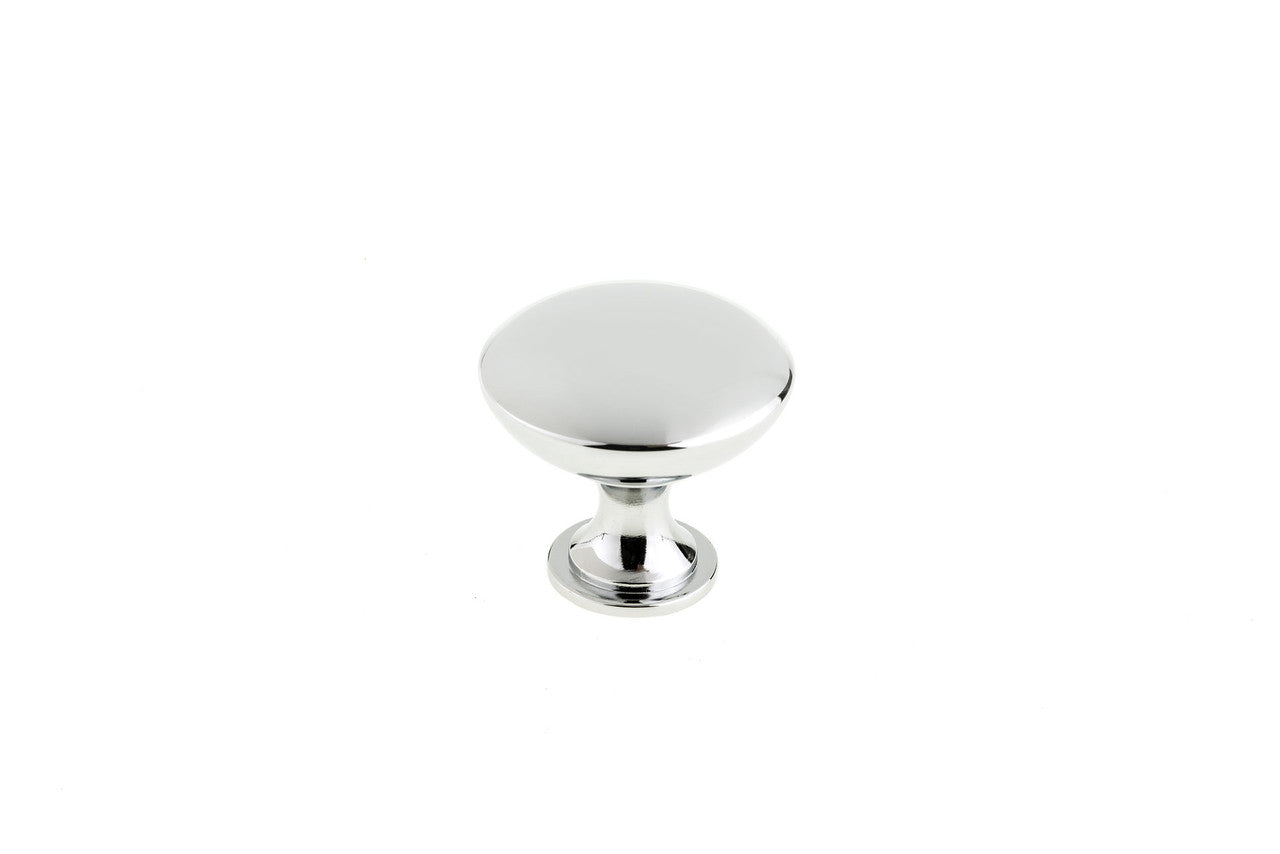 Richelieu BP2391230140: 1-3/16" Monceau Cabinet Knob - Polished Chrome