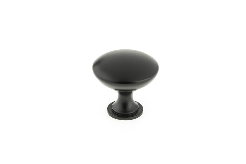 Richelieu BP2391230900: 1-3/16" Monceau Cabinet Knob - Matte Black
