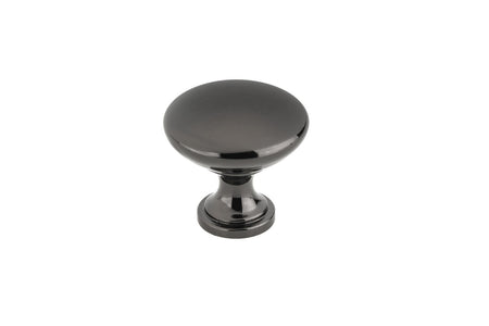 Richelieu BP239123091: 1-3/16" Monceau Cabinet Knob - Black Nickel