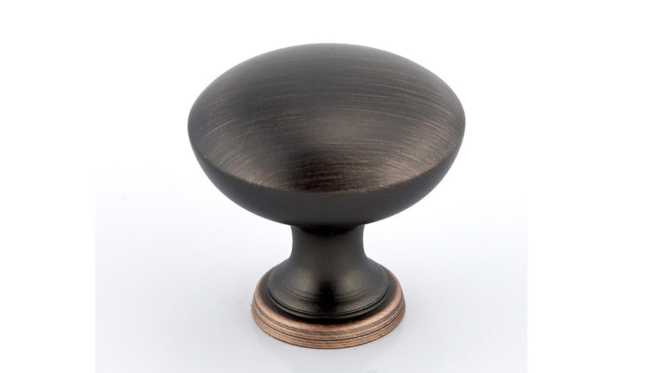 Richelieu BP2391230BORB: 1-3/16" Monceau Cabinet Knob - Brushed Oil Rubbed Bronze