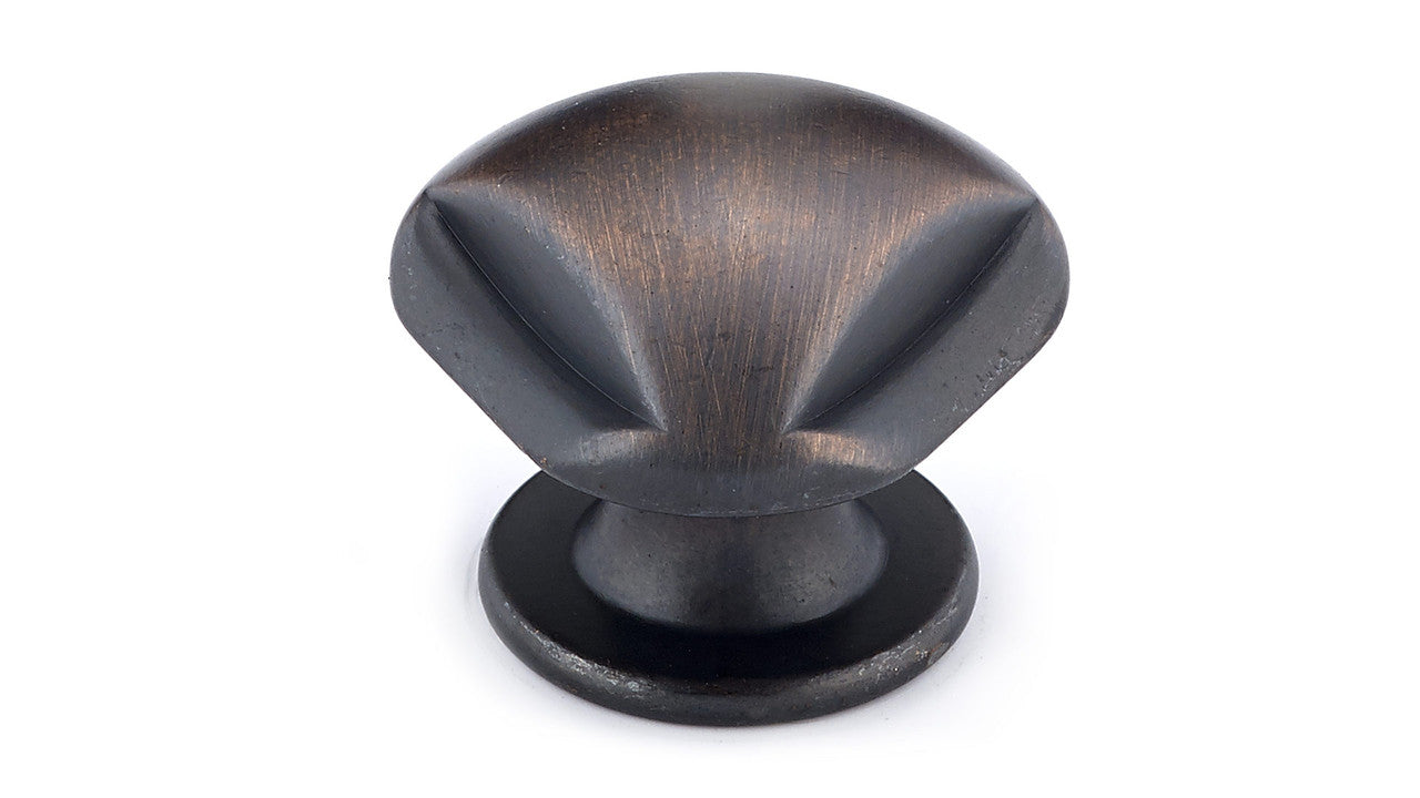 Richelieu BP2391533BORB: 1-5/16" Hudson Cabinet Knob - Brushed Oil Rubbed Bronze