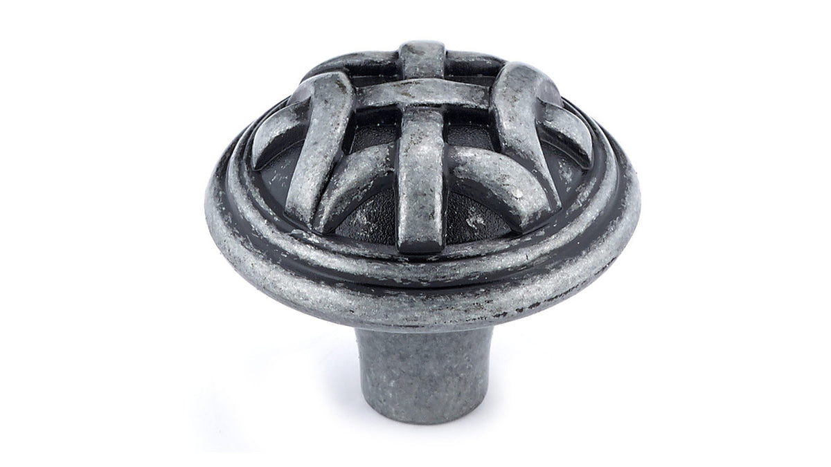 Richelieu BP2391632907: 1-1/4" Monceau Cabinet Knob - Wrought Iron