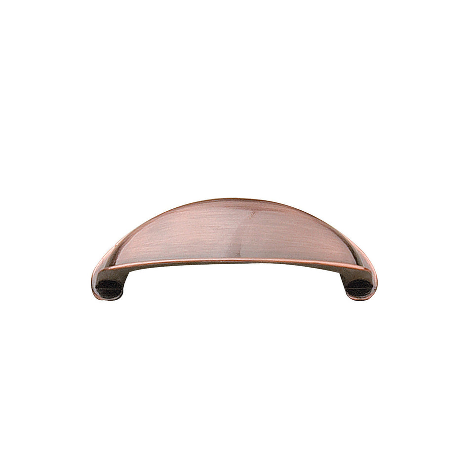 Richelieu BP239164194: 2-1/2" cc Monceau Cup Cabinet Pull - Antique Copper