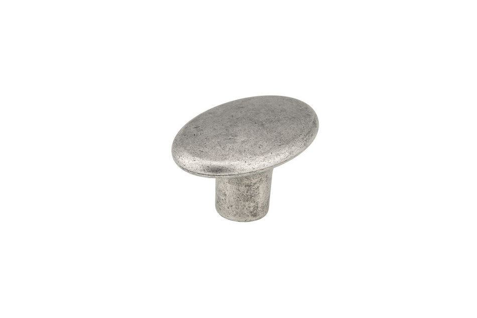 Richelieu BP256037142: 37mm Contemporary Cabinet Knob - Pewter