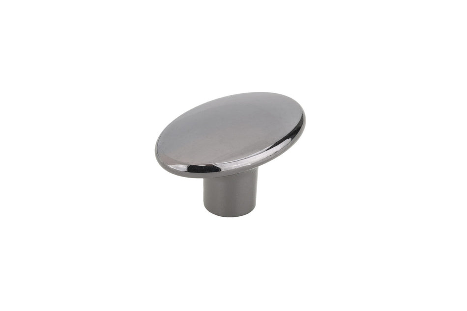 Richelieu BP25603791: 37mm Contemporary Cabinet Knob - Black Nickel